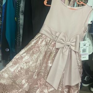 Blush Pink Kids Dress Size 6